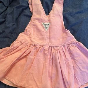 NWT Oshkosh light pink corduroy jumper